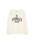 T-shirt manches longues Aries blanc brut
