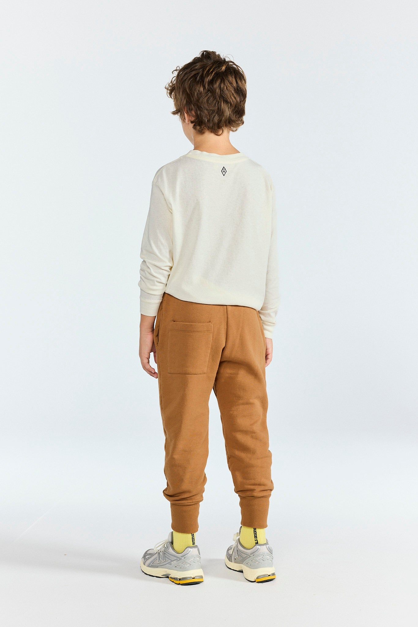 Raw White Aries Long Sleeve T-Shirt MODEL BACK