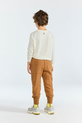 Raw White Aries Long Sleeve T-Shirt MODEL BACK