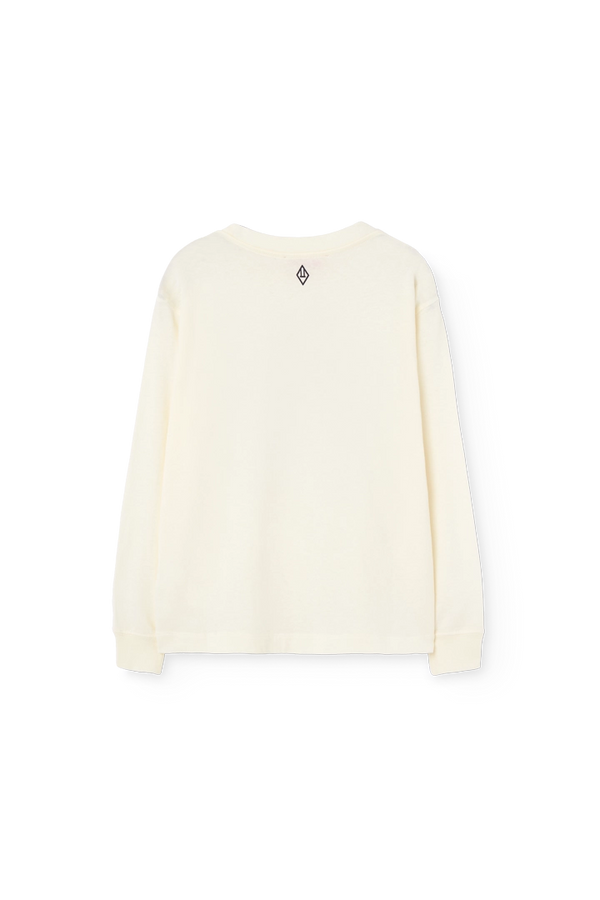 Raw White Aries Long Sleeve T-Shirt PRODUCT BACK