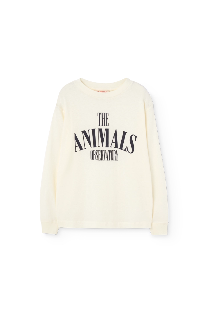 Raw White Aries Long Sleeve T-Shirt PRODUCT FRONT