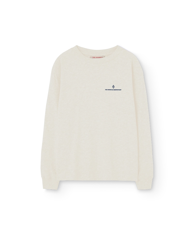 Raw White Aries Long Sleeve T-Shirt COVER
