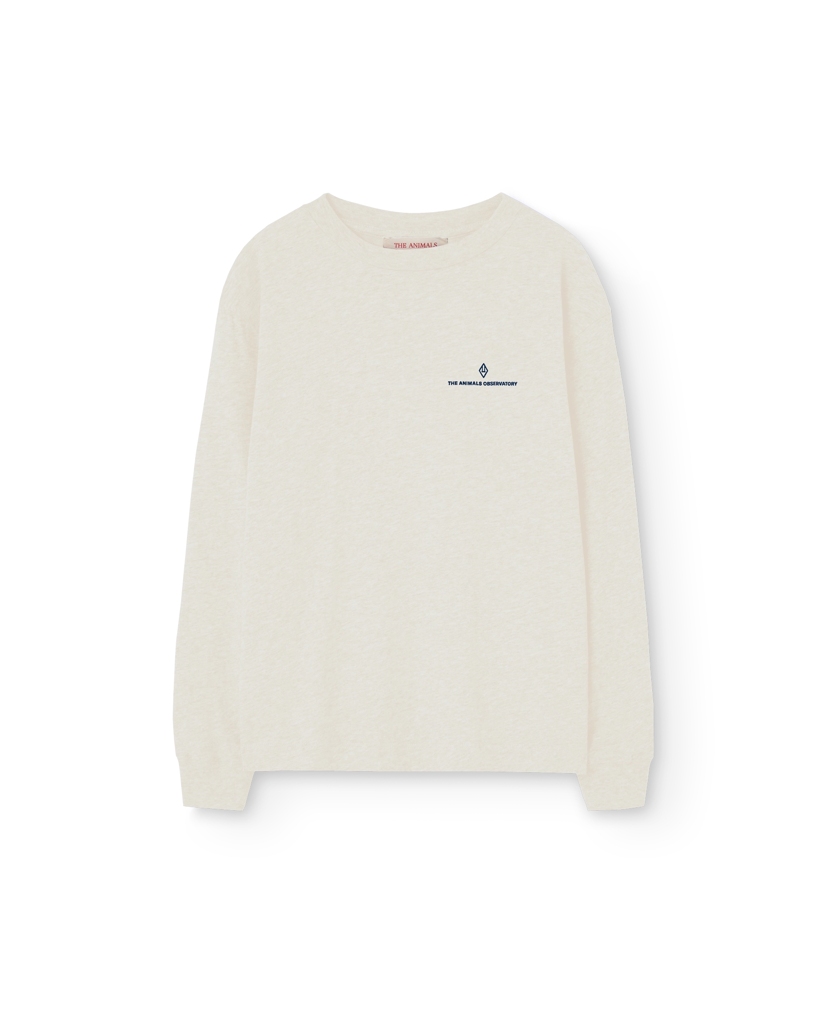 Raw White Aries Long Sleeve T-Shirt PRODUCT FRONT