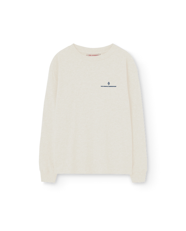 Raw White Aries Long Sleeve T-Shirt PRODUCT FRONT