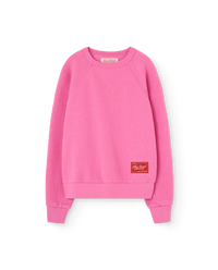Bright Pink Shark Sweatshirt COVER