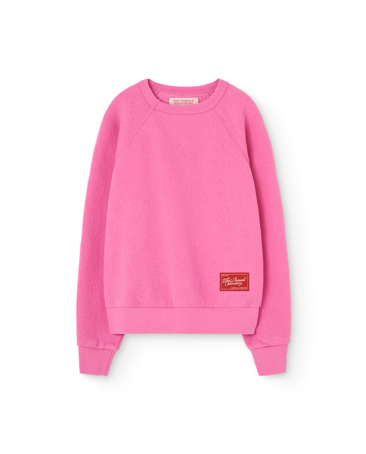 Bright Pink Shark Sweatshirt COVER