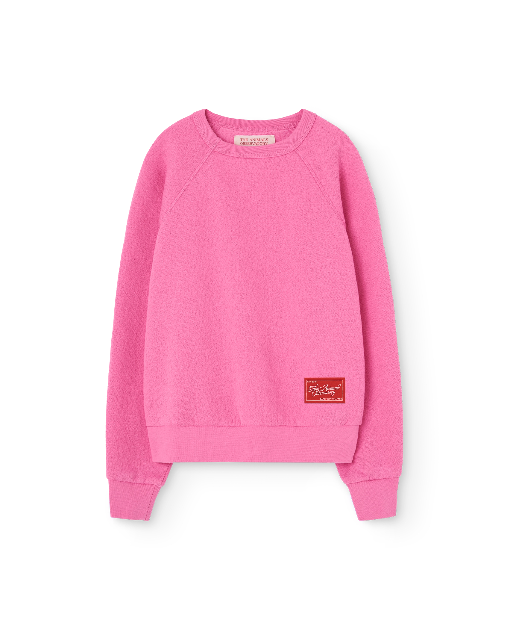 Bright Pink Shark Sweatshirt PRODUCT FRONT