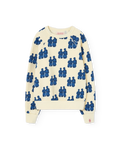 Sweatshirt Shark Jaune Flan