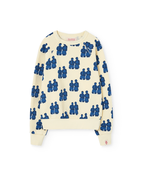 Flan Yellow Shark Sweatshirt PRODUCT FRONT
