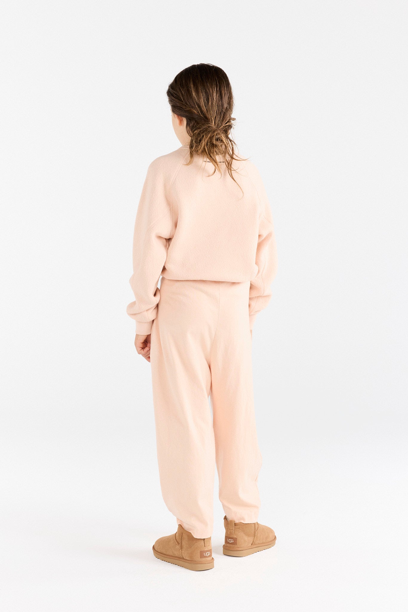 Rainbow Shark Sweatshirt MODEL BACK