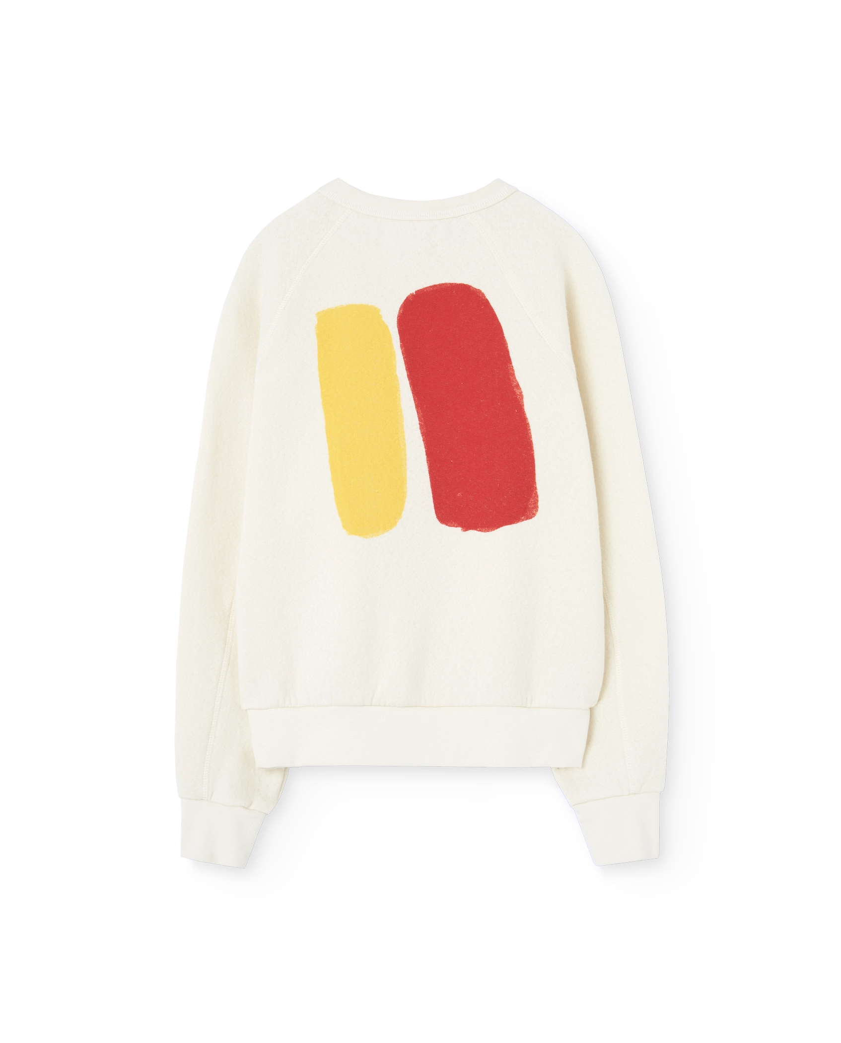 Raw White Shark Sweatshirt PRODUCT BACK