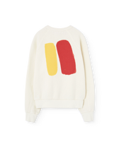 Raw White Shark Sweatshirt PRODUCT BACK