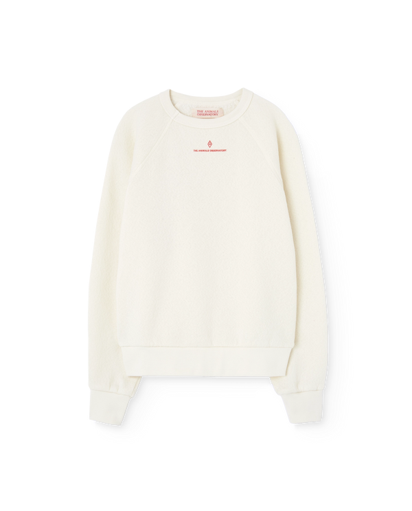 Raw White Shark Sweatshirt PRODUCT FRONT