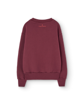Hearts Browned Garnet Bear Sweatshirt PRODUCT BACK