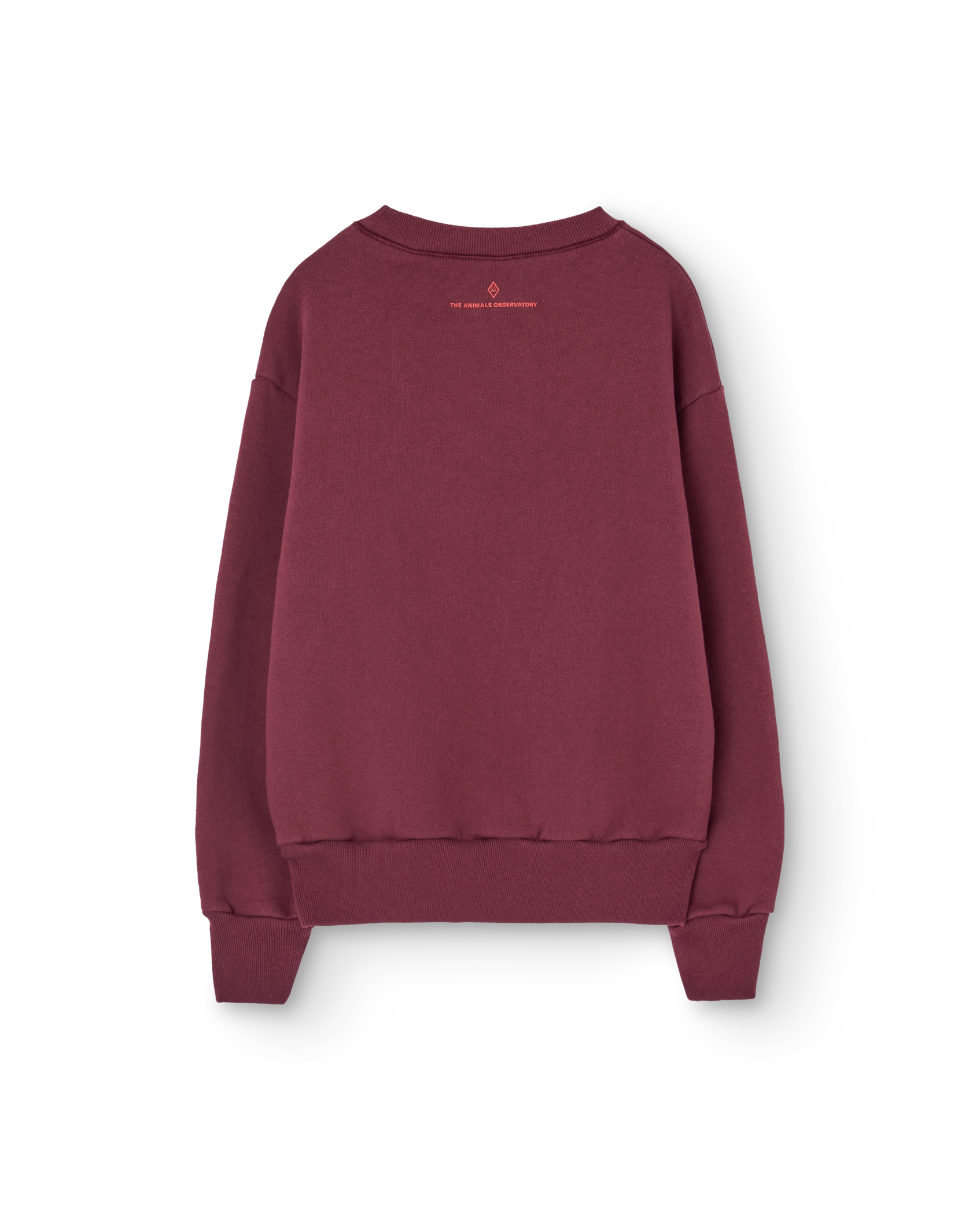 Hearts Browned Garnet Bear Sweatshirt PRODUCT BACK