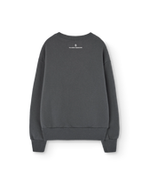 Flowers Dark Grey Bear Sweatshirt PRODUCT BACK