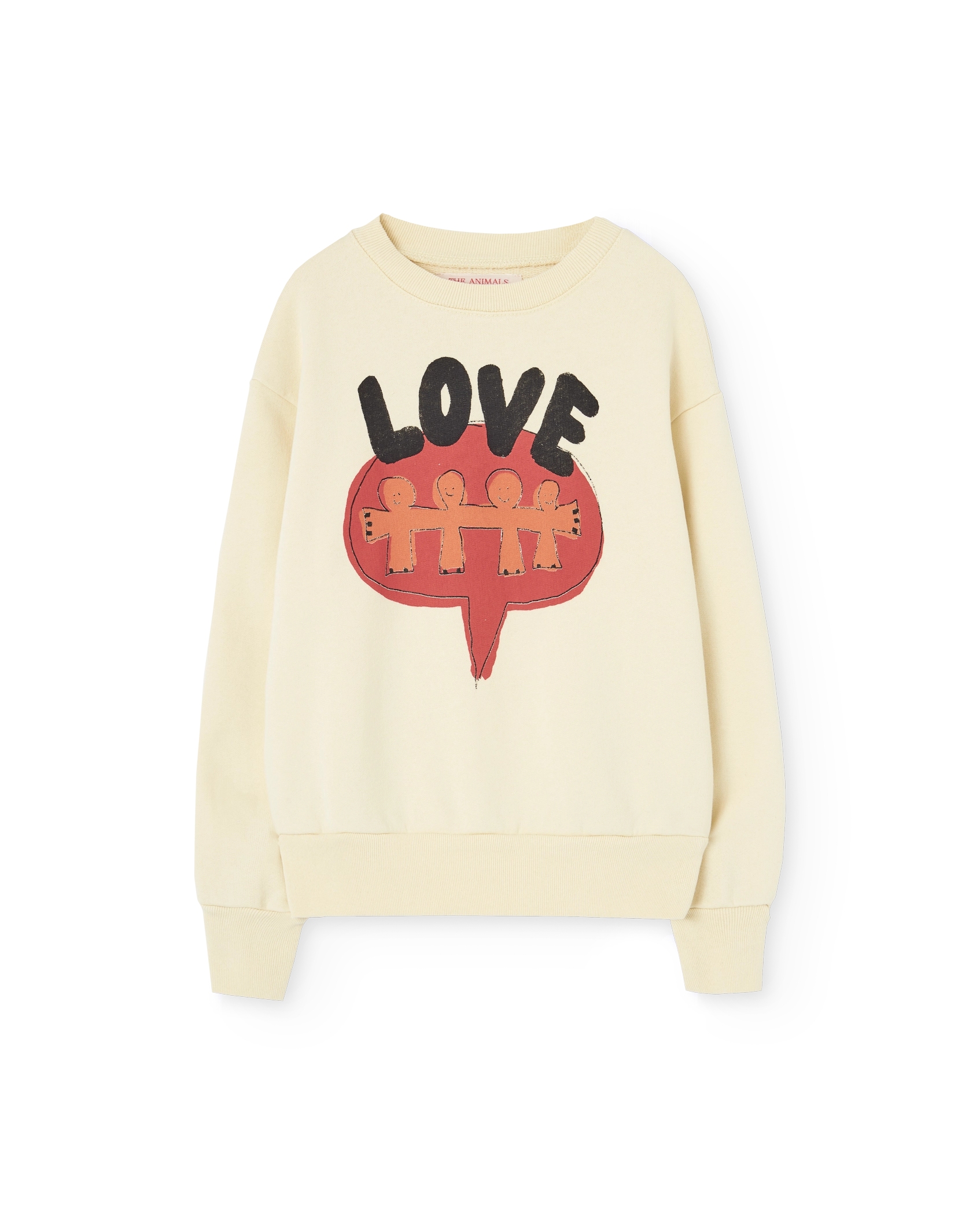Love Flan Yellow Bear Sweatshirt PRODUCT FRONT