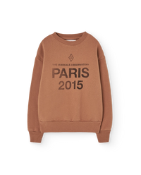 Sun Almond Brown Bear Sweatshirt COVER