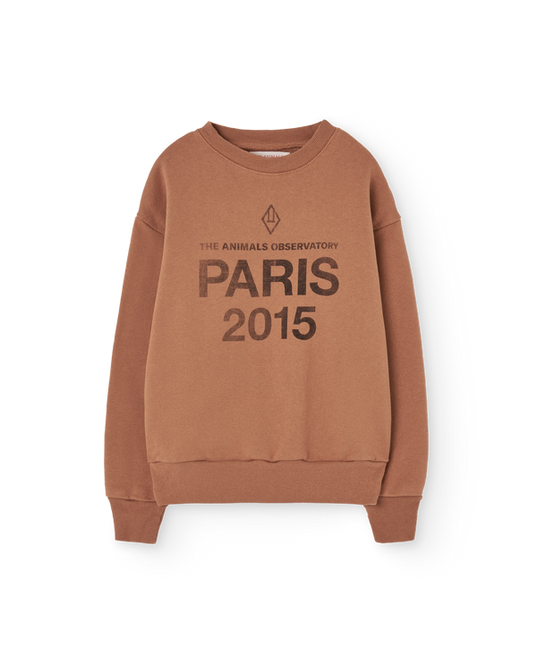 Sun Almond Brown Bear Sweatshirt PRODUCT FRONT
