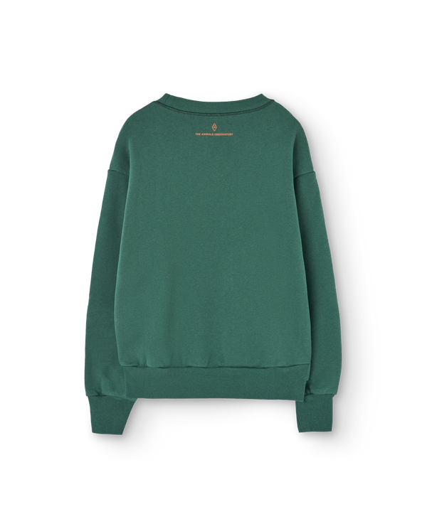 Love Green Bear Sweatshirt PRODUCT BACK