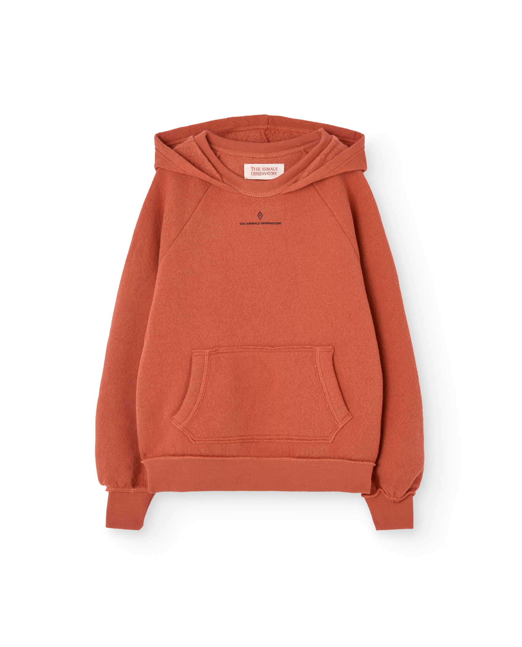 Flowers Fig Red Beaver Hoodie PRODUCT FRONT