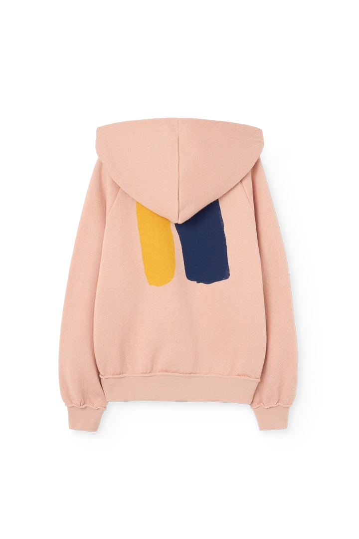 Soft Coral Beaver Hoodie PRODUCT BACK