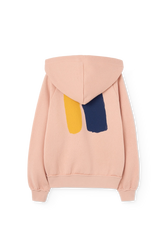 Soft Coral Beaver Hoodie PRODUCT BACK