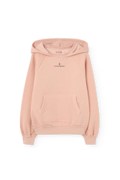 Soft Coral Beaver Hoodie PRODUCT FRONT