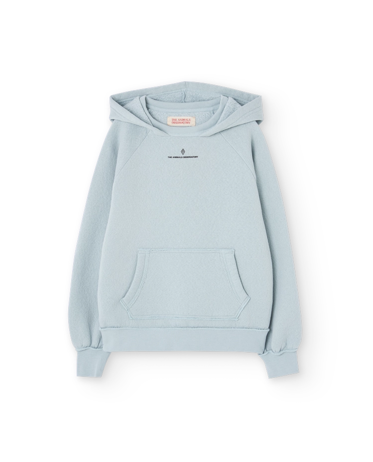 Flowers Blue Beaver Hoodie COVER