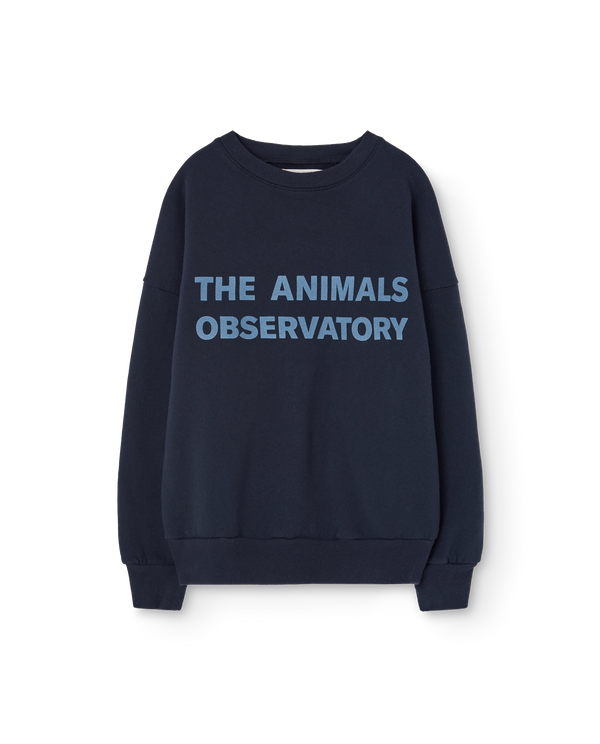 Navy Leo Sweatshirt PRODUCT FRONT