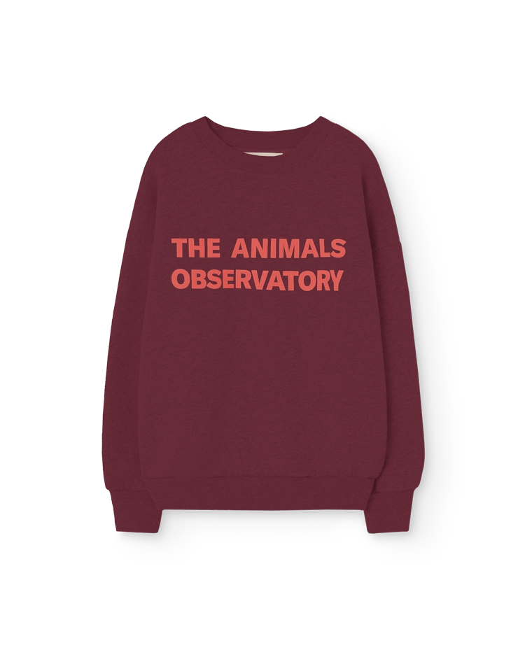 Browned Garnet Leo Sweatshirt COVER