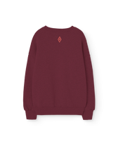 Browned Garnet Leo Sweatshirt PRODUCT BACK