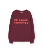 Browned Garnet Leo Sweatshirt PRODUCT FRONT