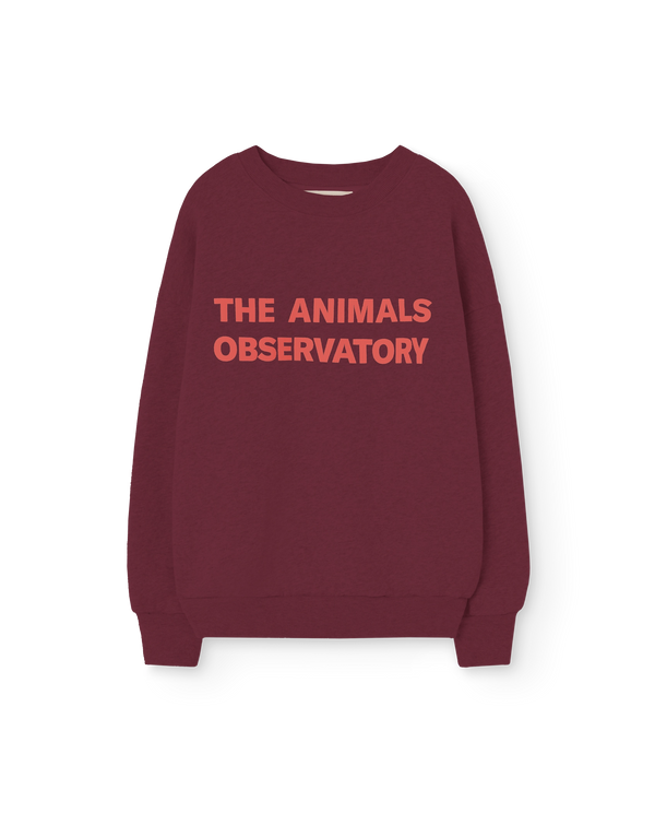 Browned Garnet Leo Sweatshirt PRODUCT FRONT