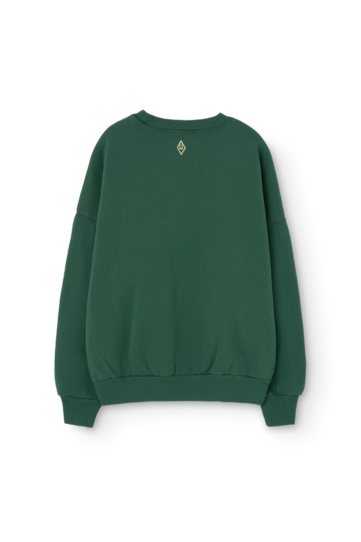 Green Leo Sweatshirt PRODUCT BACK