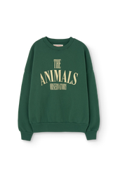 Green Leo Sweatshirt PRODUCT FRONT