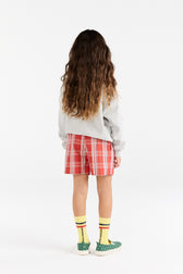 Grey Leo Sweatshirt MODEL BACK