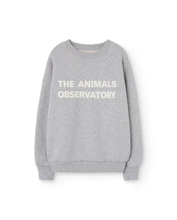 Grey Leo Sweatshirt PRODUCT FRONT