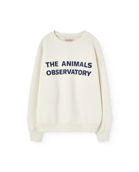 Raw White Leo Sweatshirt COVER