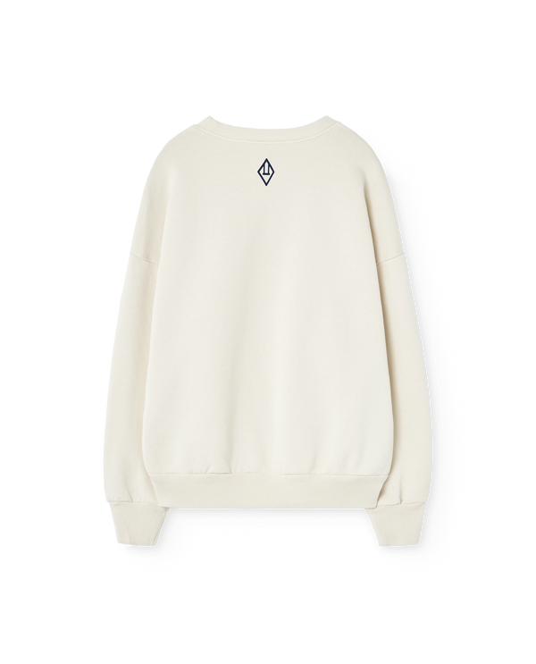 Raw White Leo Sweatshirt PRODUCT BACK