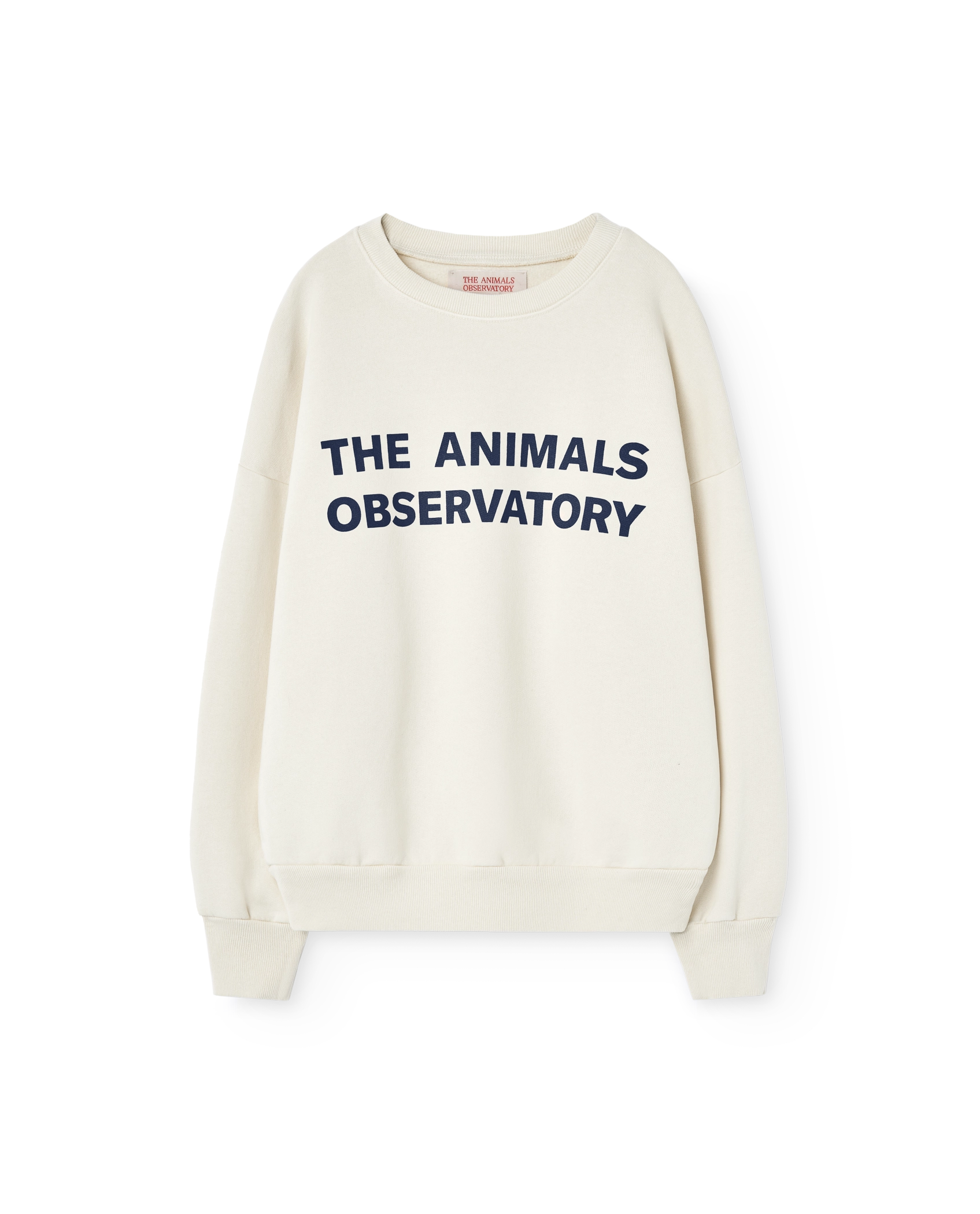 Raw White Leo Sweatshirt PRODUCT FRONT