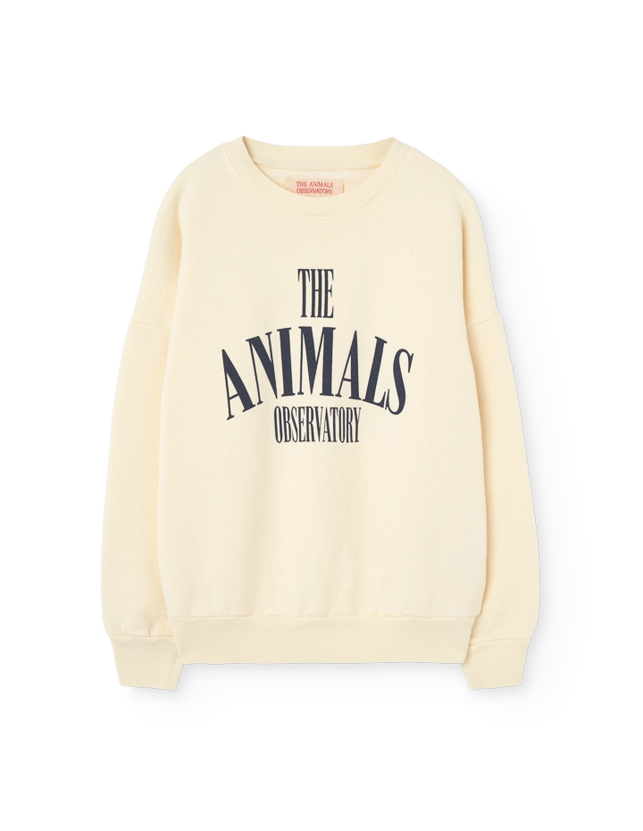 Raw White Leo Sweatshirt COVER