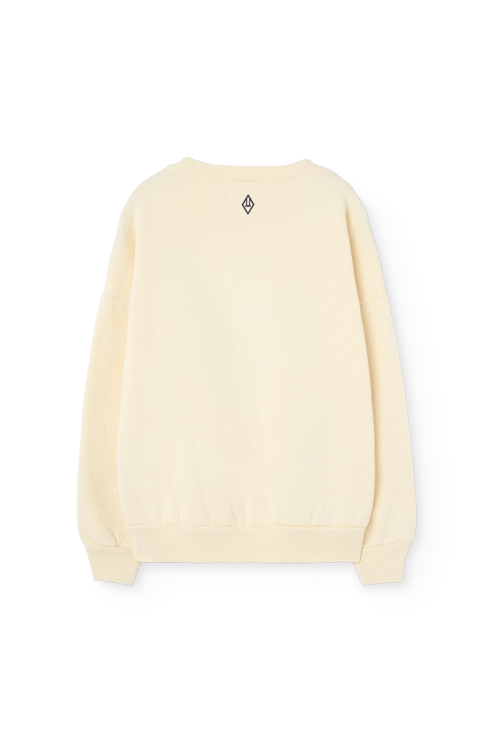 Raw White Leo Sweatshirt PRODUCT BACK