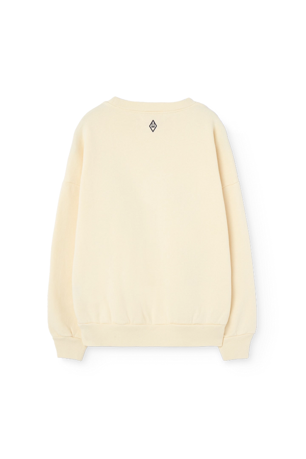Raw White Leo Sweatshirt PRODUCT BACK