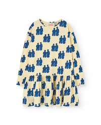 Flan Yellow Macaw Dress COVER