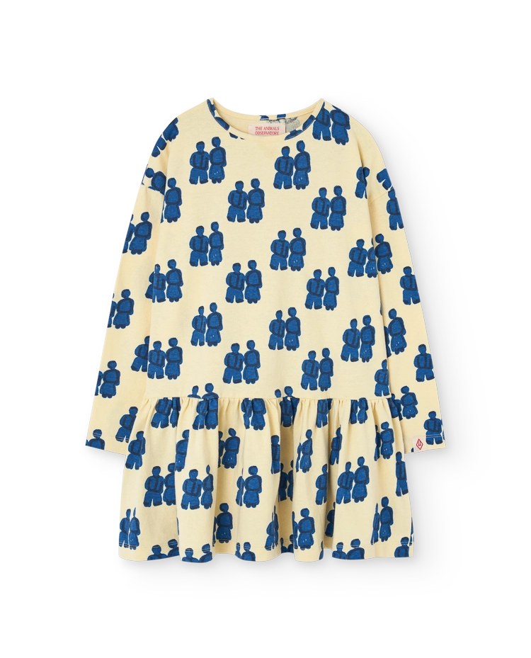 Flan Yellow Macaw Dress COVER