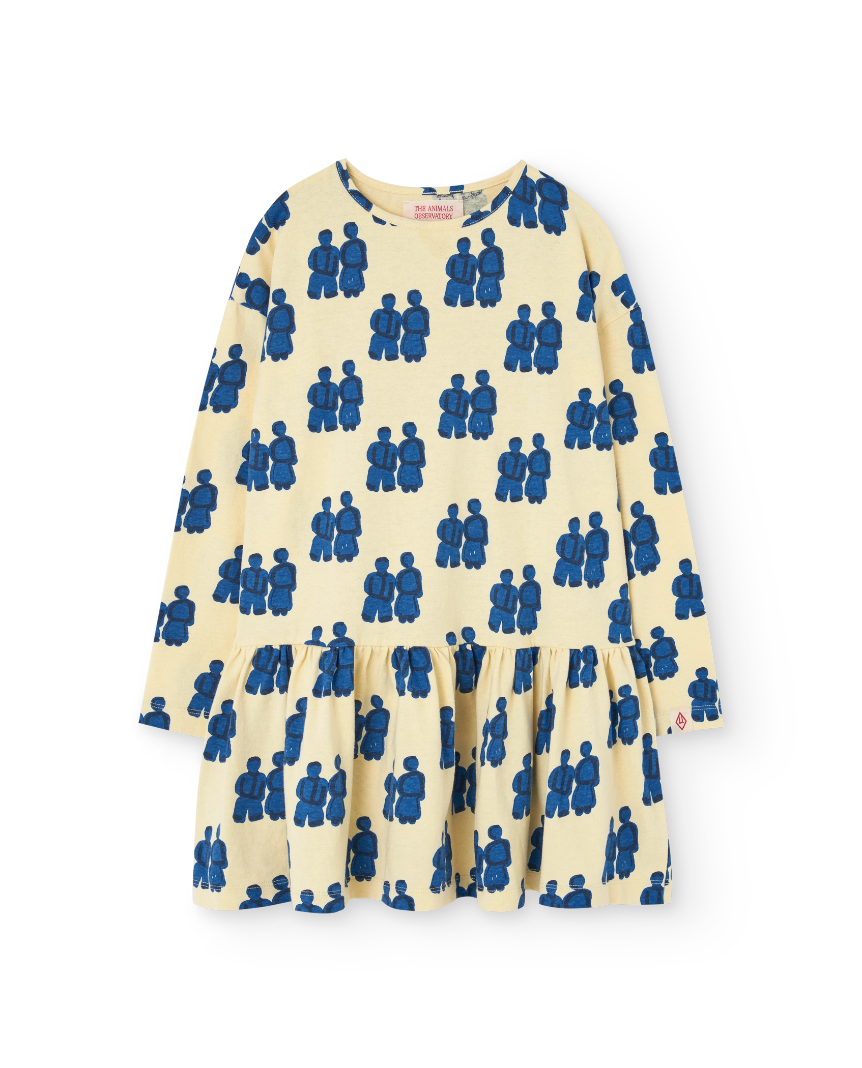 Flan Yellow Macaw Dress PRODUCT FRONT