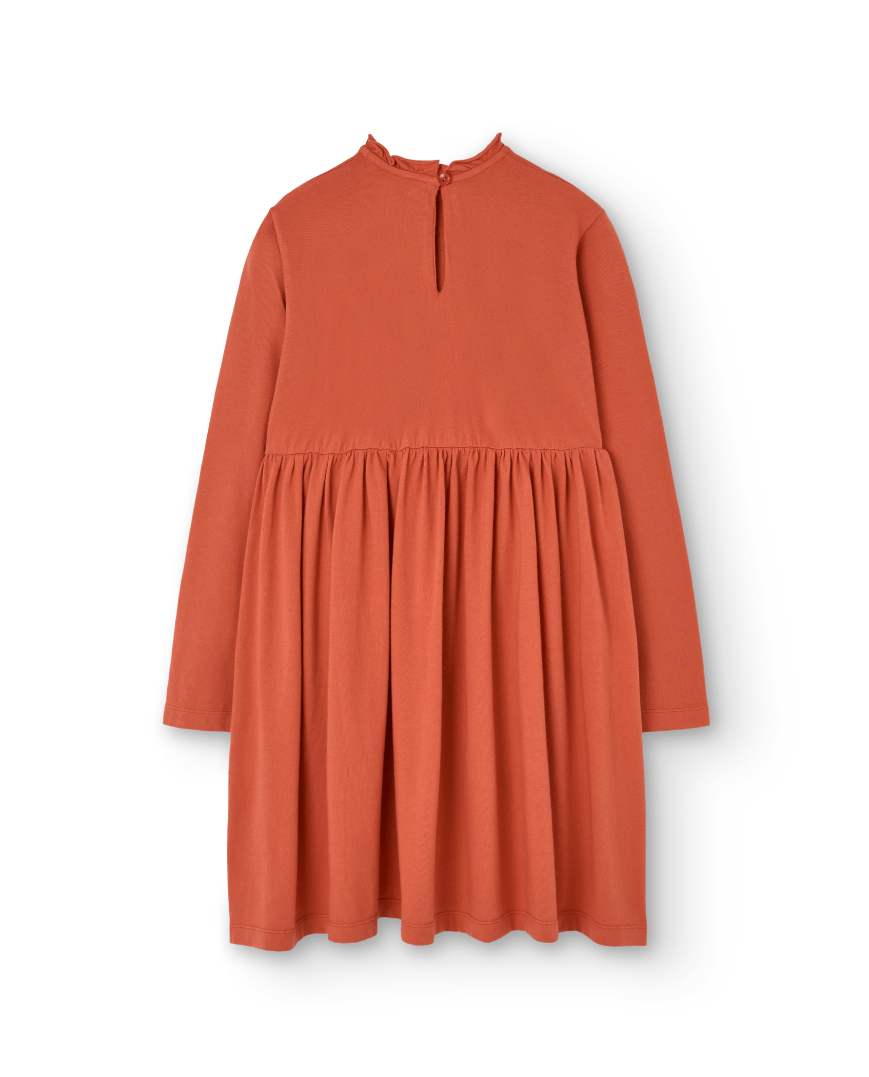 Fig Red Crab Dress PRODUCT BACK