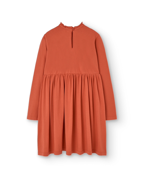 Fig Red Crab Dress PRODUCT BACK