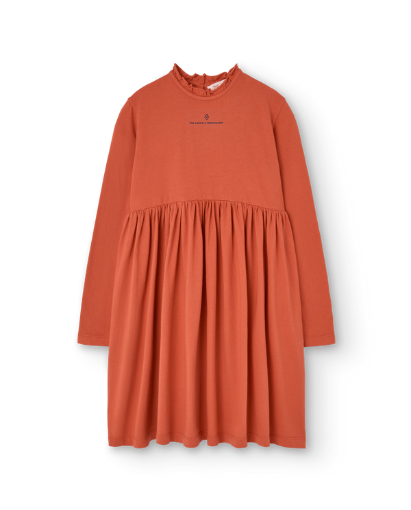Fig Red Crab Dress PRODUCT FRONT